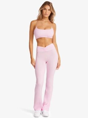 CSB Ruched Yoga Pant in Blossom